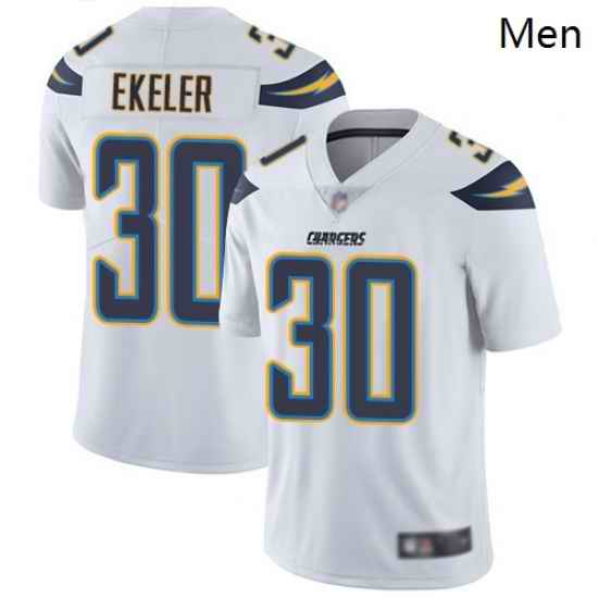 Chargers 30 Austin Ekeler White Men Stitched Football Vapor Untouchable Limited Jersey